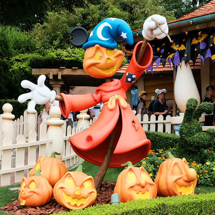 東京ディズニーシー、ランド　ハロウィン　フォト　セット