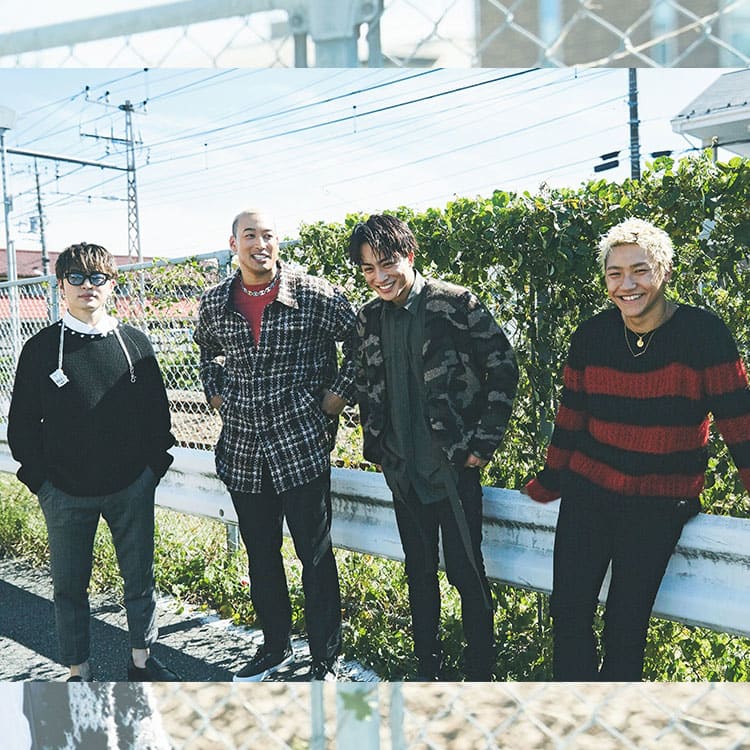 GENERATIONS 白濱亜嵐×関口メンディー×佐野玲於×小森隼♡電車に手を