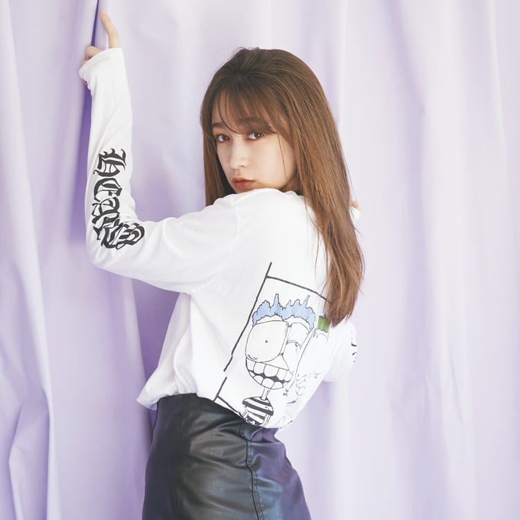 女っぽカジュアルな藤井サチの私服♡色気を足すのが最近のキブン。 | ViVi