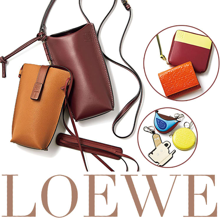 ロエベ LOEWE ポケット フォン ポーチ スマホ ポシェット ショルダー - その他