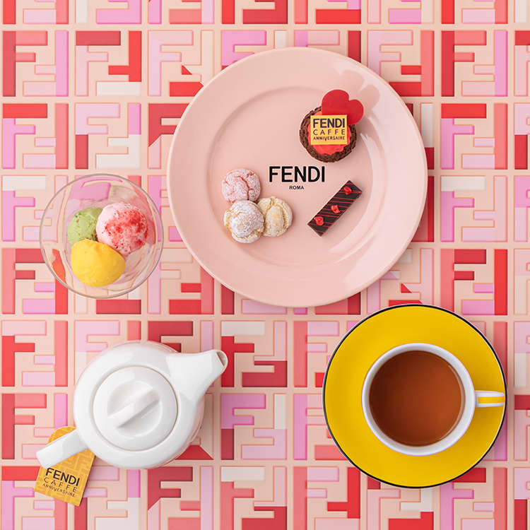 Fendi Caffe バレンタイン限定メニューが可愛すぎる件 Vivi