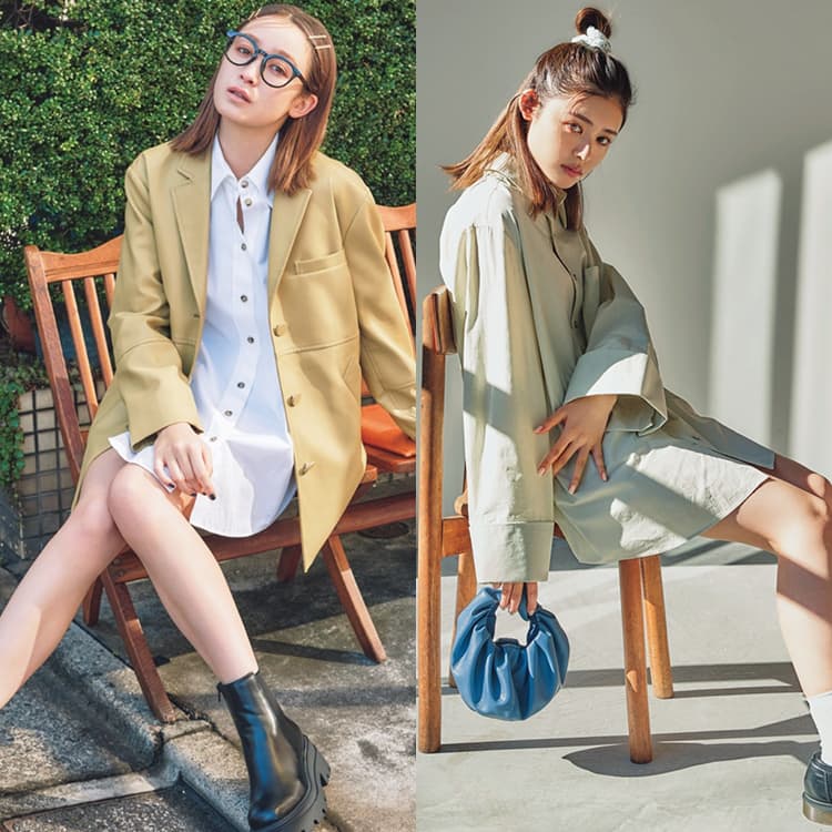 着回し力抜群のシャツワンピ １枚で着ても羽織りとしても優秀過ぎる Vivi