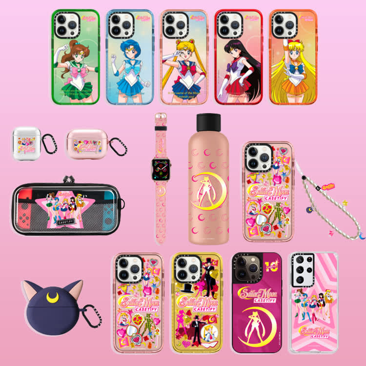 美少女戦士 セーラームーン casetify ケースティファイ コラボ ケース 