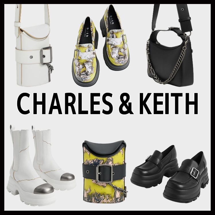 超激得新作専用です。CHARLES & KEITH　bothコラボローファー 靴