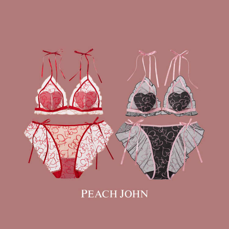 ピーチジョン PEACH JOHN】バレンタインを特別な日に♡数量限定のきゅんな ...