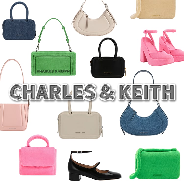 CHARLES & KEITH】2024年春の新作が目白押し!ふっくらフォルム CHARLES & KEITH】2024年春の新作が目白押し!ふっくらフォルム
