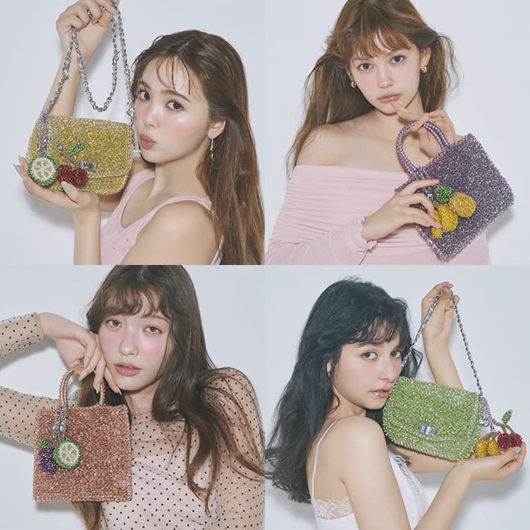 ViViモデルズも大好き♡ANTEPRIMAのバッグ×フルーツチャーム ViViモデルズも大好き♡ANTEPRIMAのバッグ×フルーツチャーム