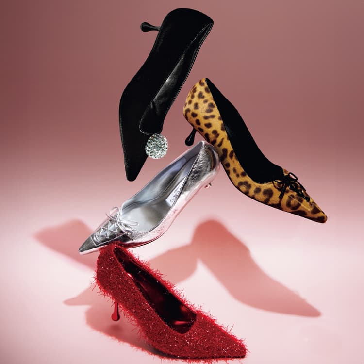 【Jimmy Choo】気品溢れるViVi リザード型押しミュールパンプス ジミーチュウ】足元からイイ女感を溢れさせて♡トレンドの