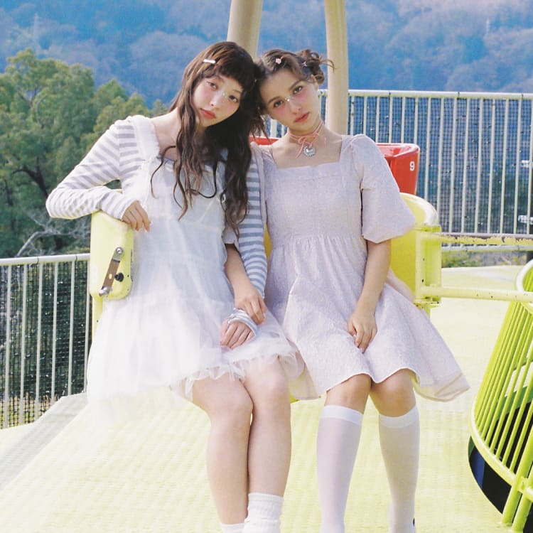 フワフワ、リボンに乙女心ときめく♡【春ワンピ】は思いっきり フワフワ、リボンに乙女心ときめく♡【春ワンピ】は思いっきり