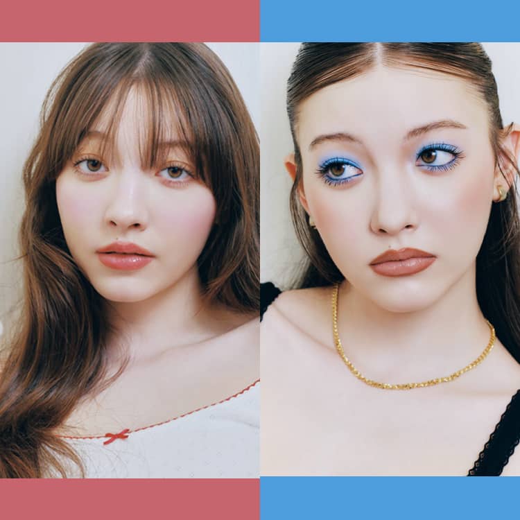 メイクで差をつけるなら…カラー使いがキモ！海外girl風の可愛さを注入