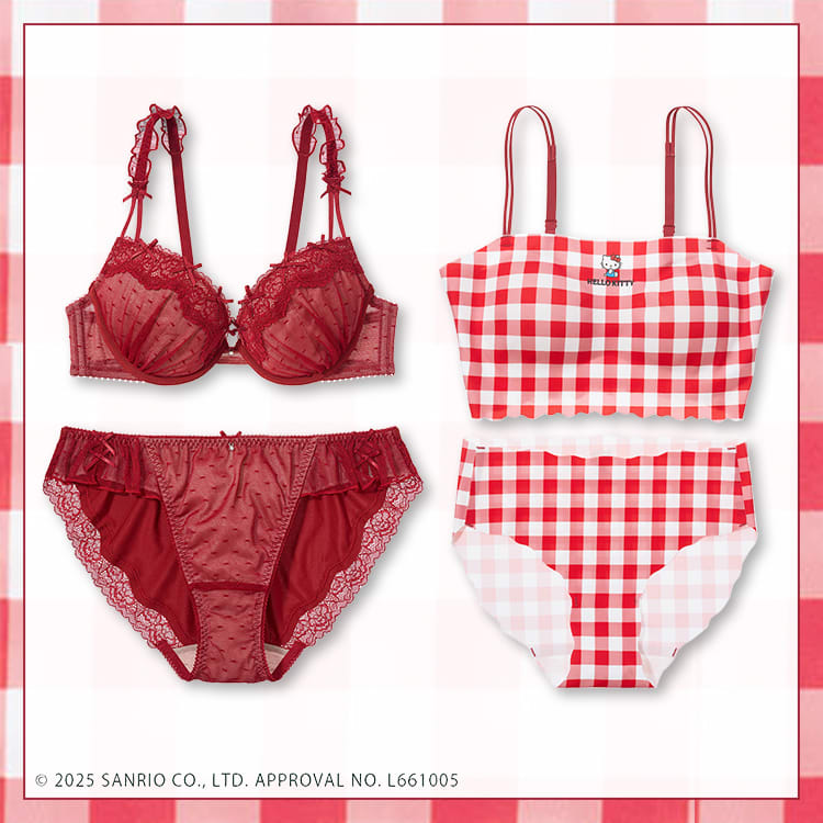 HELLO KITTY』とGiRLS by PEACH JOHNがコラボ♡愛らしいラインナップを