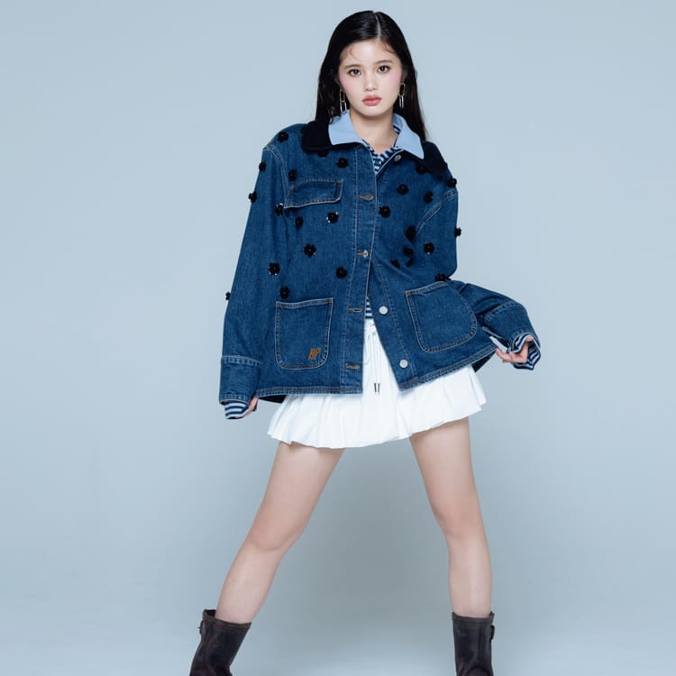 原田都愛】驚異の9頭身で最旬デニムを着こなす！美スタイル維持の秘訣