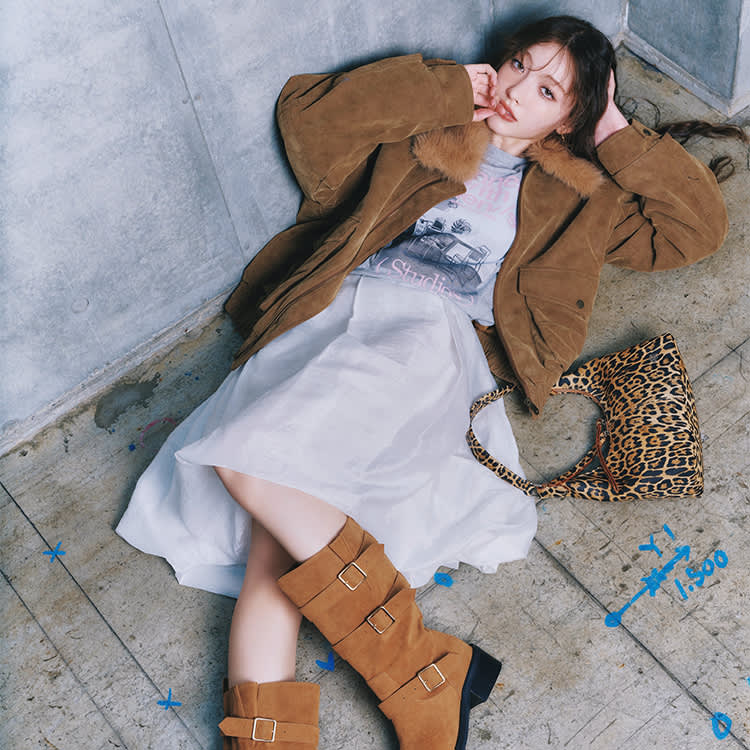 秋トレンド】履くだけでおしゃれ♡LILY BROWNの“ベルトブーツ”が有能