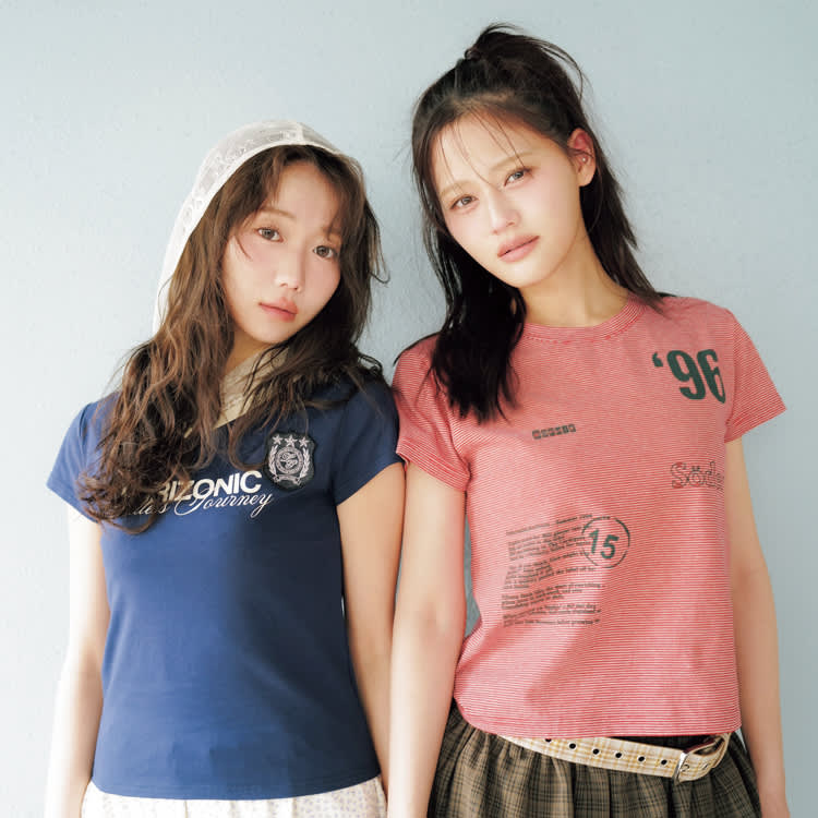 LOVE 大谷映美里×髙松瞳】女のコっぽく着るのがイマドキ♡フレンチ