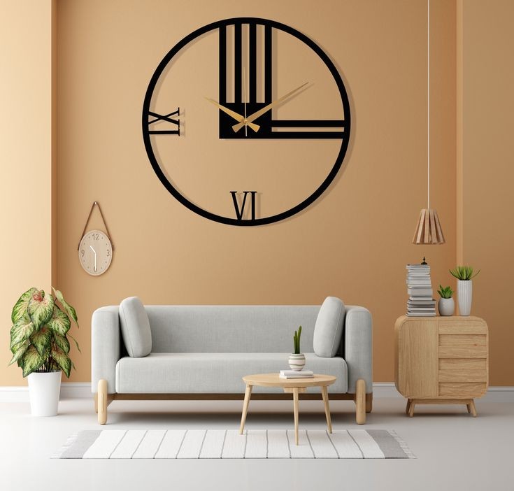 Architectural Segmented Large Scale Wall Clock