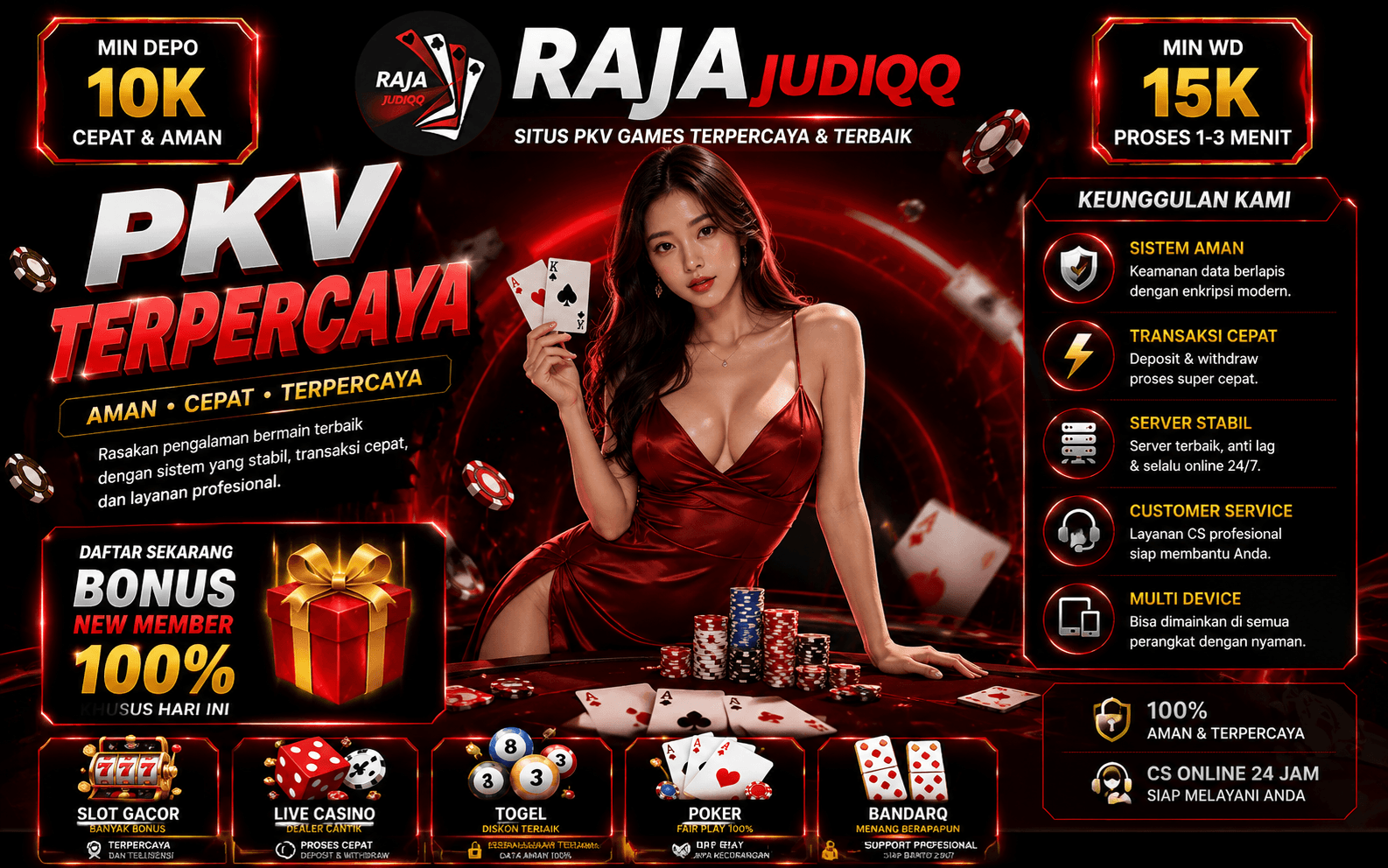Rajajudi QQ login pkv games