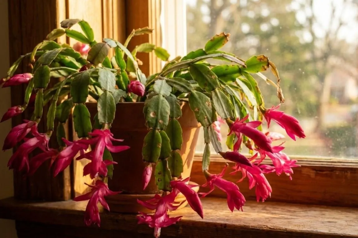 Christmas cactus plant