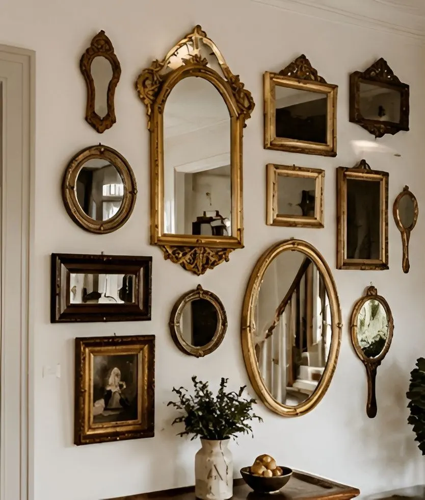 DIY Gallery Wall Ideas Using Thrifted Frames