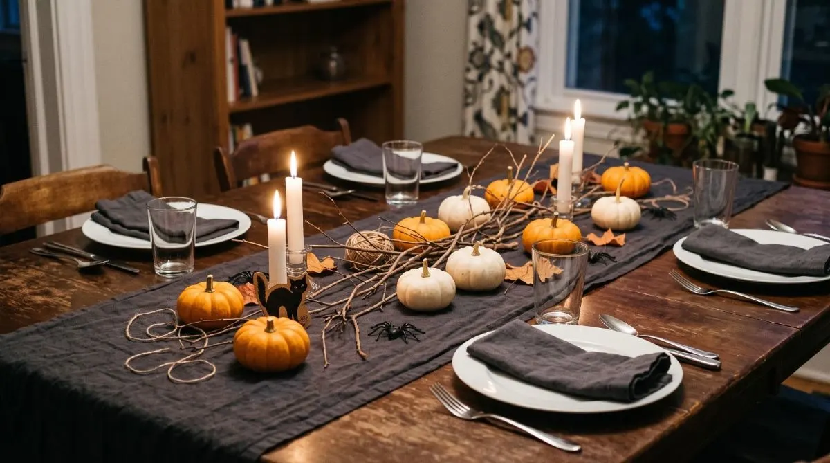 Create a Spooky Table Arrangement