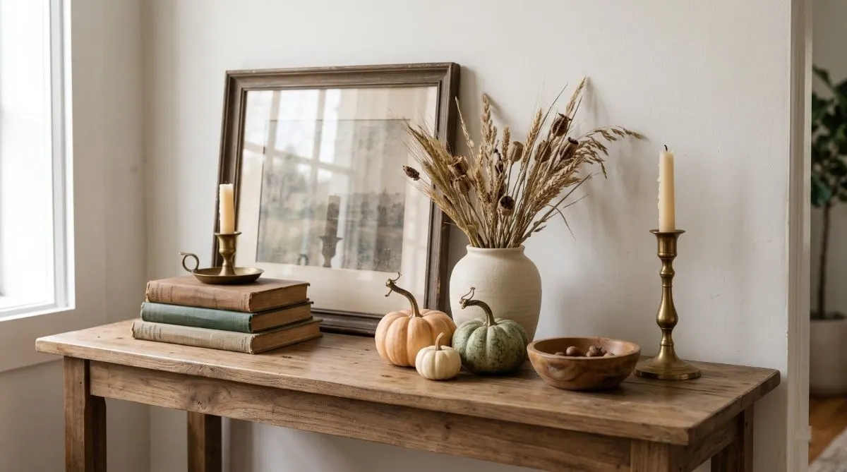 Decorate a Seasonal Mantel or Shelves