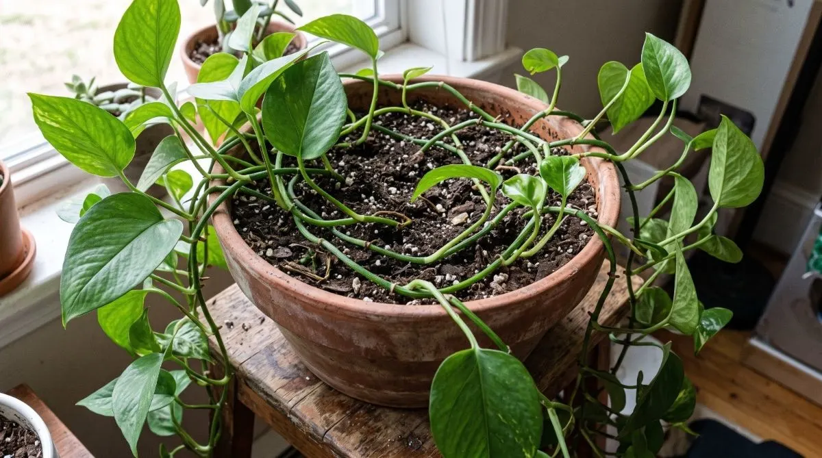 Let the Vines Trail Then Redirect Them