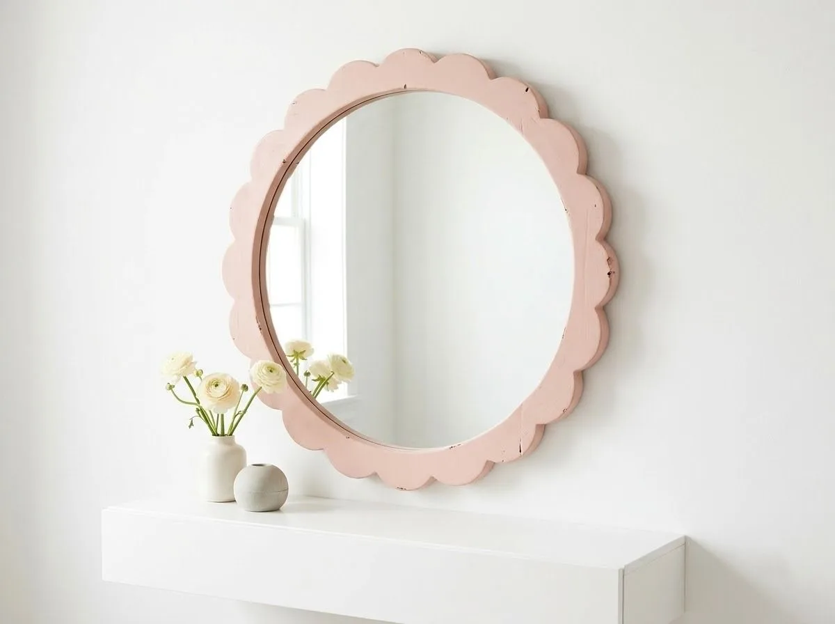 Scallop Mirror Frame Design