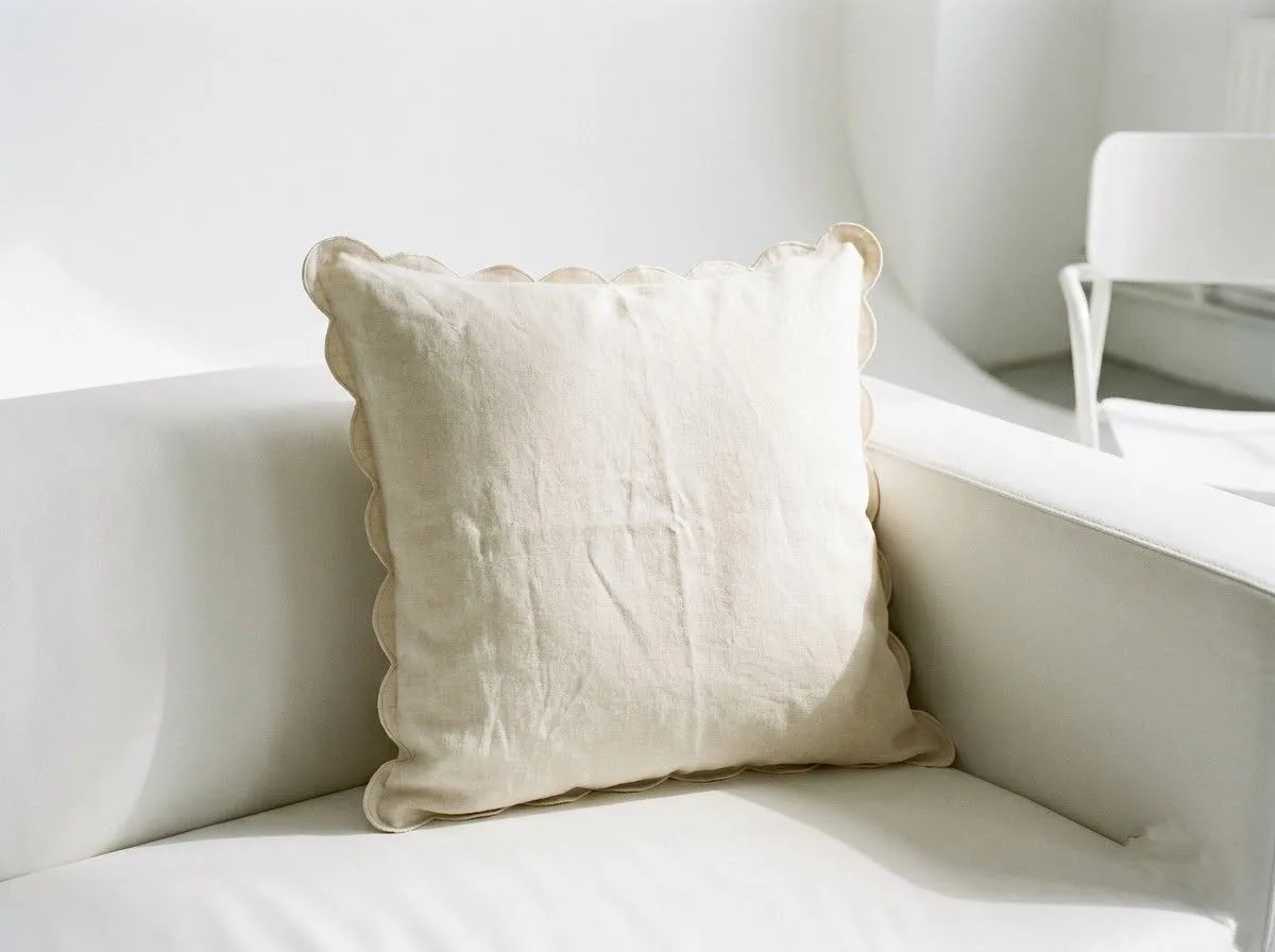 Scalloped Throw Pillows