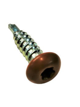 Beslagskrue 4,8x19mm Rød RAL3009 (500stk/eske)