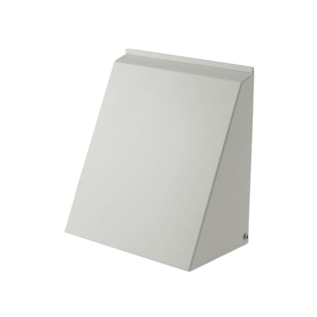 Ytterveggskappe 160mm Hvit