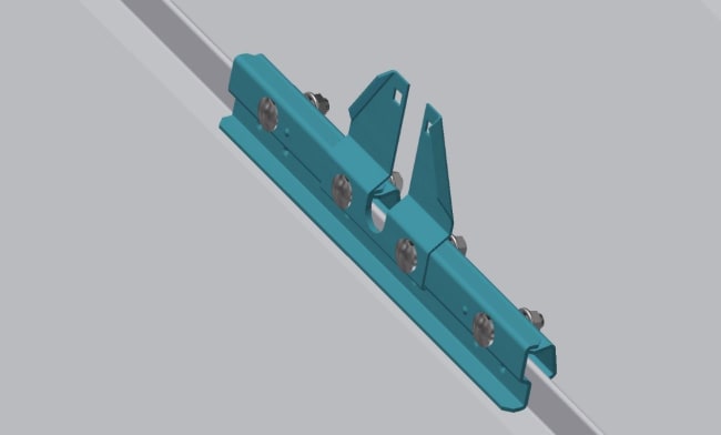 KONSOLL BÅNDTEKK/CLICK B-850 SORT