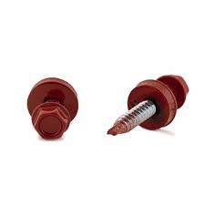 Farmerskrue  Rustfri A2 4,8x35mm Rød 3009