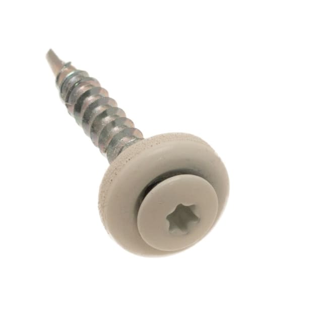 Skrue LP 4,8x35mm Hvit 9010 (50stk)