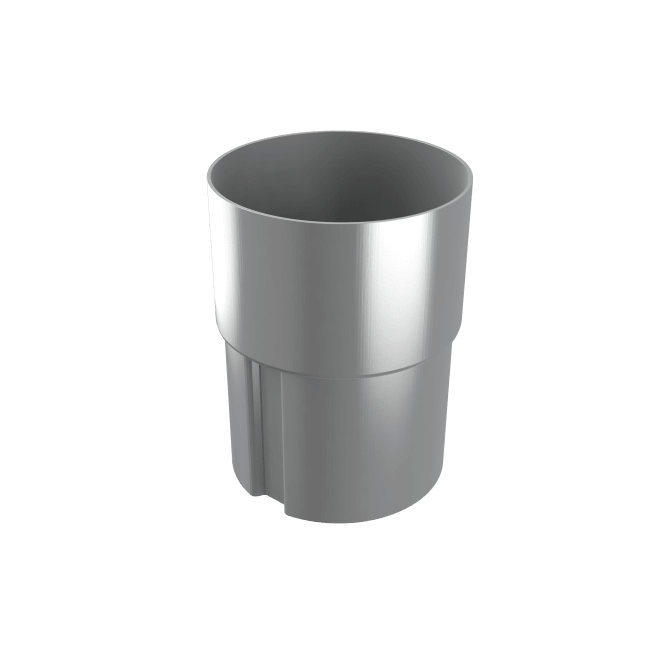 Skjøtemuffe 7012- 70mm Alu. Blank Ubeh.