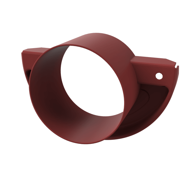 ENDEBUNN m/MUFFE 1216A RØD