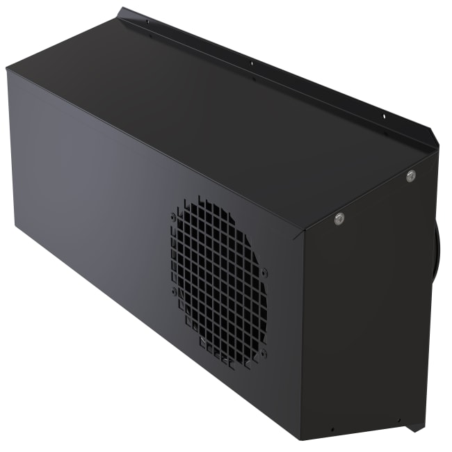 Kombiboks 250mm Sort (Ral9005)