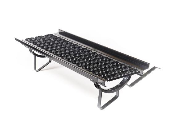 TB Takbro m/innfeste Takpanne 1m sort 520000