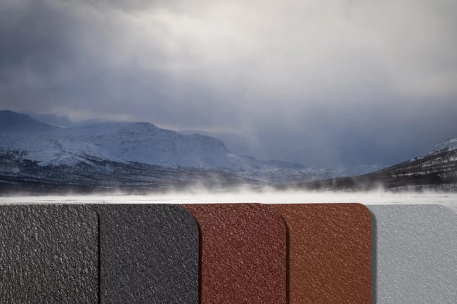 Plannja ARCTIC 1250x2000-06mm SORT