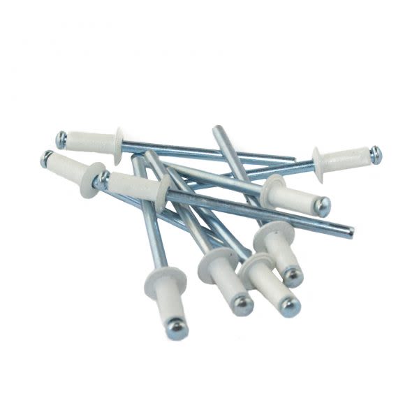 Nagler AL/ST 3,2x8,0 Hvit 9010 1000stk