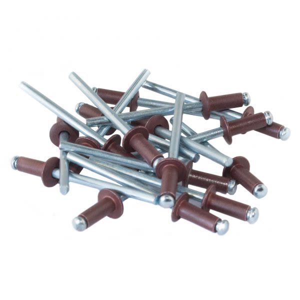 Nagler AL/ST 3,2x8,0 Mørk Rød 3009 1000stk