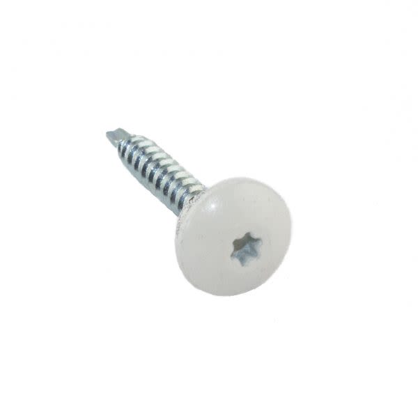 Skrue Corona 4,8X35 Hvit 9010 Tx20 A2