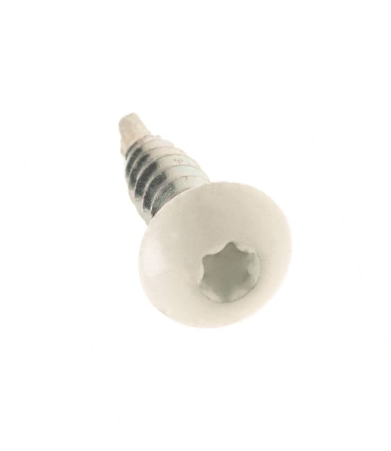 Beslagskrue 4,8x19mm Hvit RAL9010 (500stk/eske)