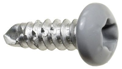 Beslagskrue 4,8x19mm ZinkGrå RAL7040 (500stk/eske)