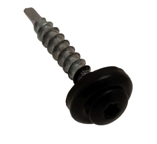 Skrue LP 4,8x35mm Svart 9005 (50stk)