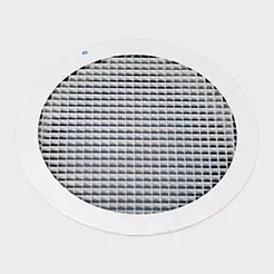 AVTREKKSRIST E50 Ø100 HVIT