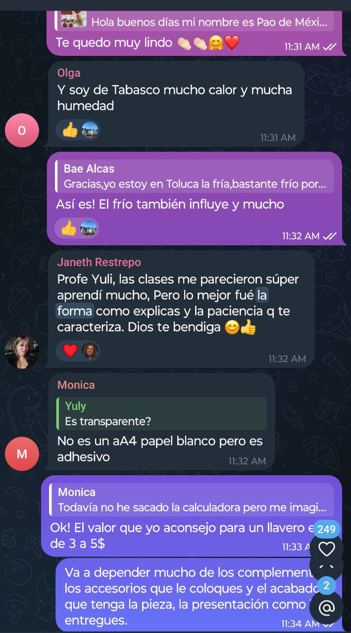 Testimonio real de alumna 5