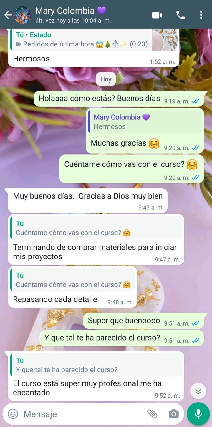 Testimonio real de alumna 47