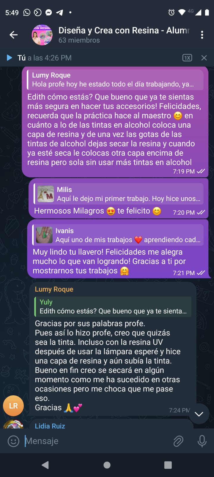 Testimonio real de alumna 55