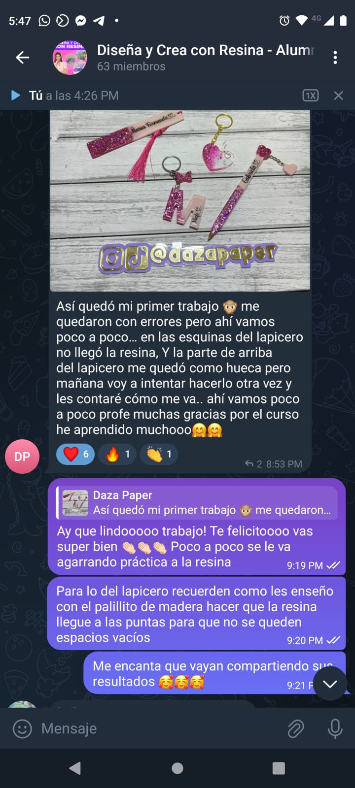 Testimonio real de alumna 59