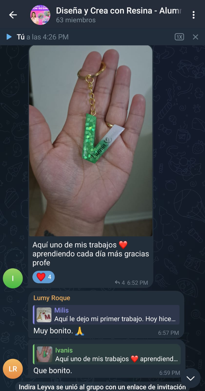 Testimonio real de alumna 54