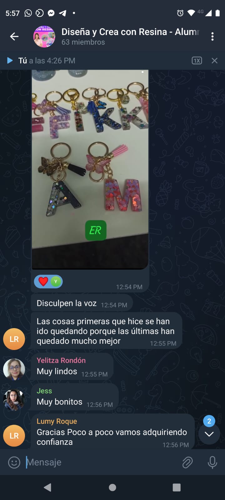 Testimonio real de alumna 67